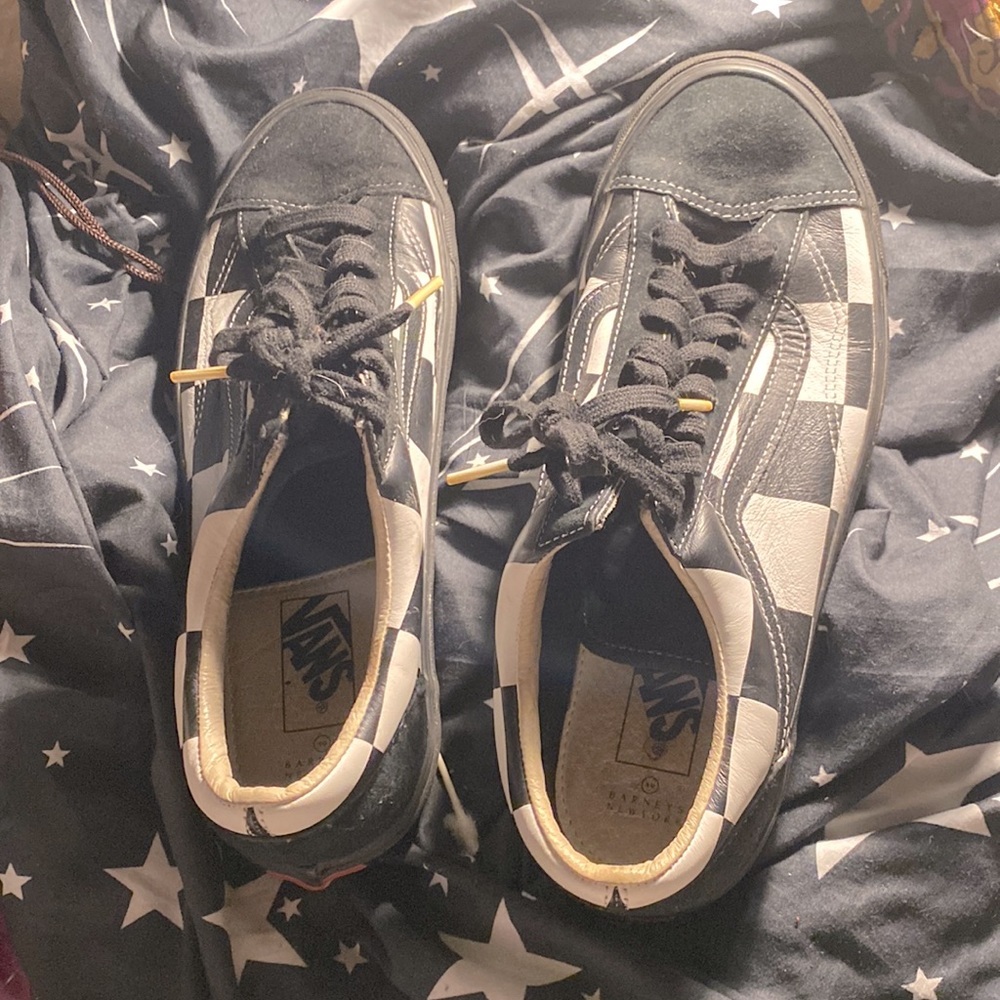 NWOT Vans! Off the Wall! Special edition large checks! Mens US 10!